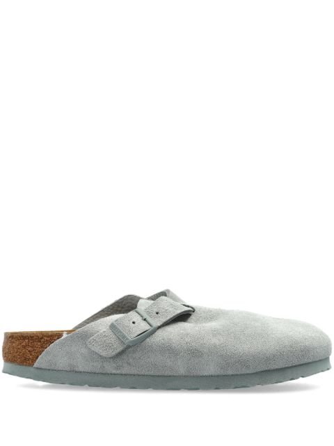 BIRKENSTOCK - claquettes Boston BS vert sauge