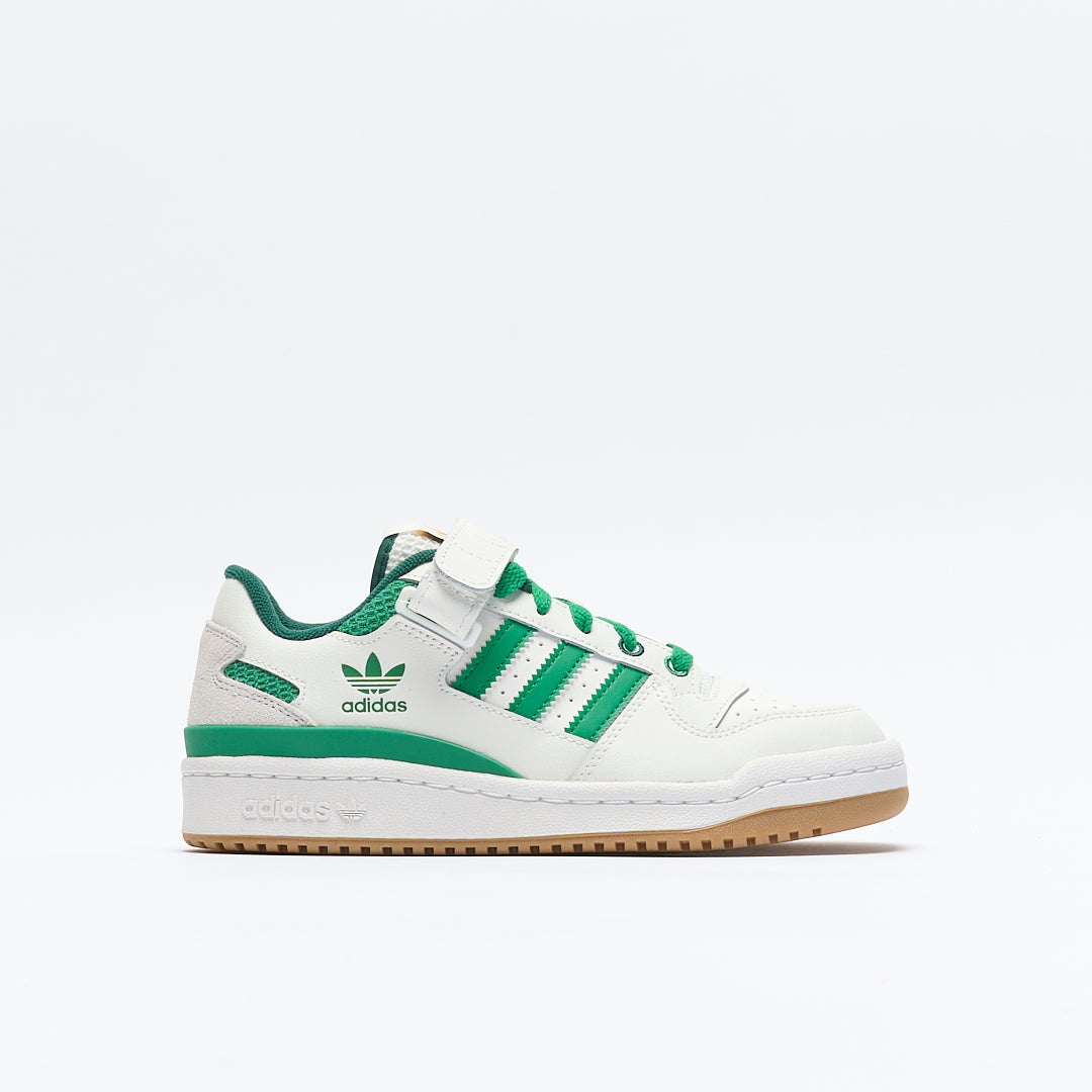 ADIDAS Originals - Forum Low (Bianco nuvola/ Verde/ Gomma)