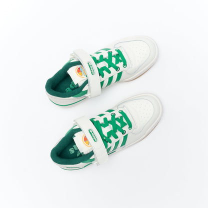 ADIDAS Originals - Forum Low (Bianco nuvola/ Verde/ Gomma)
